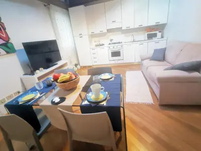 Cucina o angolo cottura di Romantic Sky Apartment