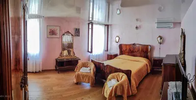 Letto o letti in una camera di Ca' degli Artisti