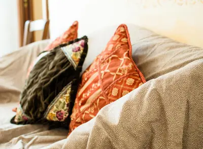 Letto o letti in una camera di Ca' degli Artisti