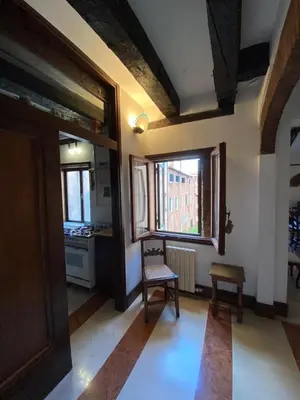 Letto o letti in una camera di Cà Francesco Apartment
