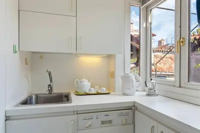 Cucina o angolo cottura di ֍ Splendido Attico - Arsenale - con Terrazza ֍