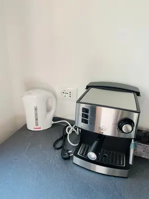 Set per la preparazione di tè e caffè presso SUITE CA’ DELLA TANA
