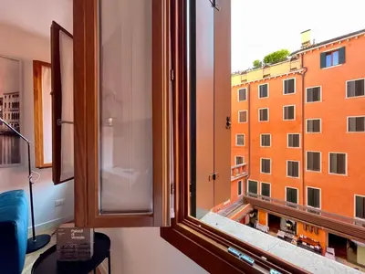 Balcone o terrazza di San Marco Baretteri Design Suite 2 min from St Mark