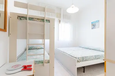 Letto o letti in una camera di Villa Generosa