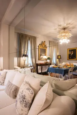 Area soggiorno di Giò&Giò Venice B&B