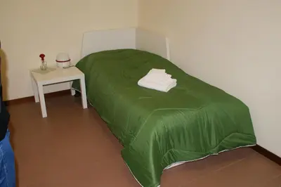Letto o letti in una camera di Casa Anna Ponte di Brenta Padova Est