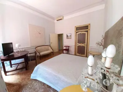 TV o dispositivi per l'intrattenimento presso GORGEOUS VENETIAN APARTMENT WITH CANAL VIEW