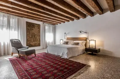 Letto o letti in una camera di La Corte dei Cuoridoro 2 Canal View