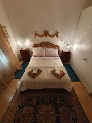 Letto o letti in una camera di B&B Chez Elisabeth
