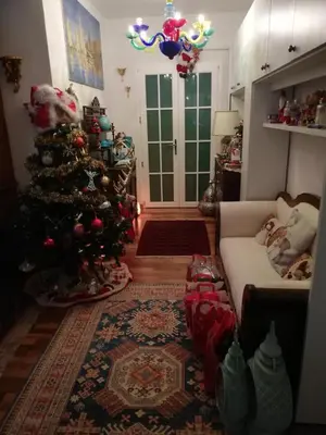 Area soggiorno di B&B Chez Elisabeth