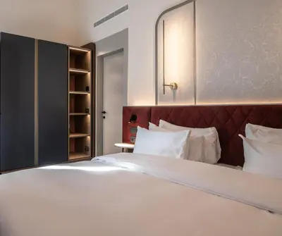 Letto o letti in una camera di Luxury Apartments Palazzo Nani