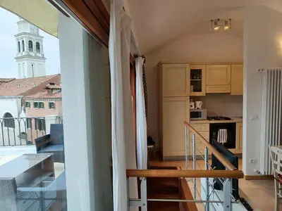 Cucina o angolo cottura di VENICE HOLIDAY TERRACE
