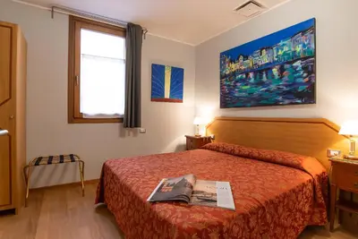 Letto o letti in una camera di San Luca - Fenice Apartments in Venice
