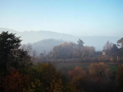 Planimetria di Modern Farmhouse in Pagnano Italy near Forest