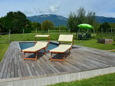 Planimetria di Modern Farmhouse in Pagnano Italy near Forest