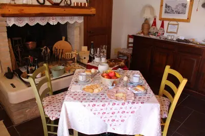 Cibo presso il bed & breakfast o nelle vicinanze