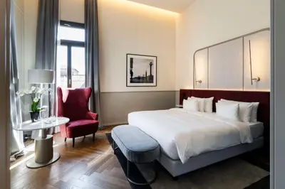 Letto o letti in una camera di Radisson Collection Hotel, Palazzo Nani Venice