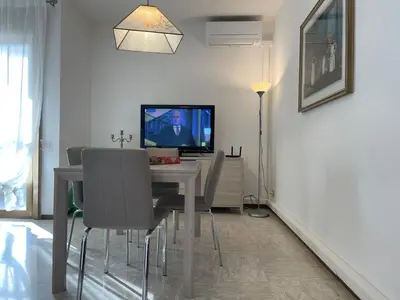TV o dispositivi per l'intrattenimento presso Villa Irene Apartments