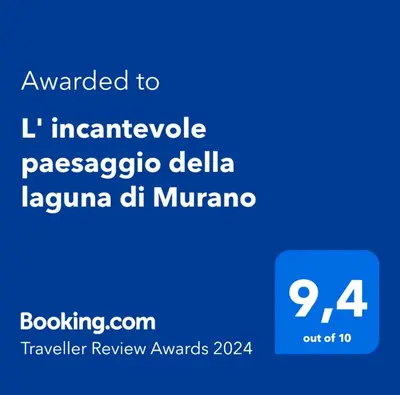 Certificato, attestato, insegna o altro documento esposto da L' incantevole paesaggio della laguna di Murano