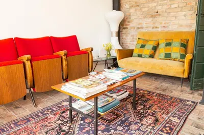 Area soggiorno di Bed & Breakfast Corte Zen