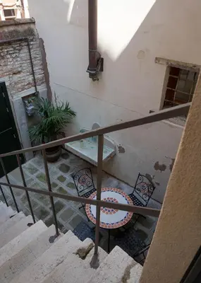 Balcone o terrazza di Corte del Tintor Apartments