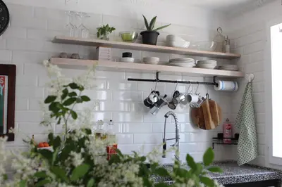 Cucina o angolo cottura di Casa Clarita - in centro storico