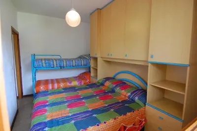 Letto o letti in una camera di Villa Ezia