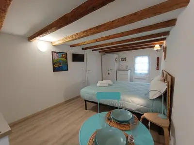 Letto o letti in una camera di Sotocoverta