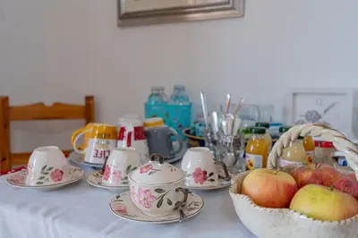 Cibo presso il bed & breakfast o nelle vicinanze
