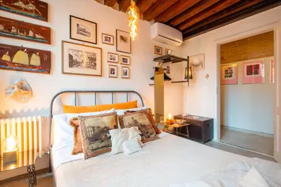 Letto o letti in una camera di Casa Manina sul Ponte - Your private Canal View
