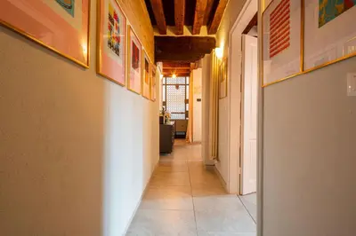 Planimetria di Casa Manina sul Ponte - Your private Canal View