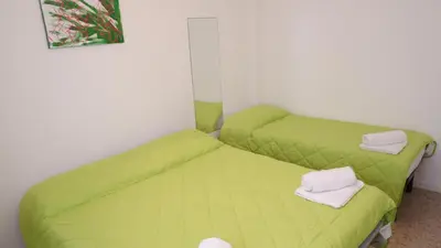Letto o letti in una camera di APPARTAMENTO SAN MARCO