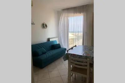 Area soggiorno di Al Mare apartment