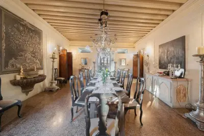 Area soggiorno di Ca' Erizzo dream apartment, spectacular views from the amazing terrace!