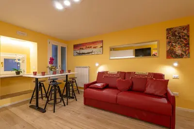 Area soggiorno di NINA VENICE APARTMENT