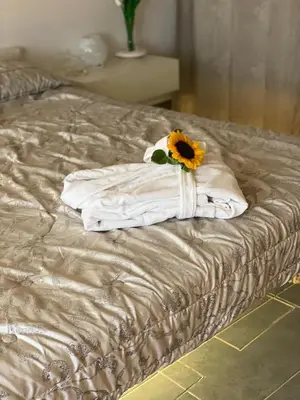 Letto o letti in una camera di Corte Coppo Deluxe Apartment