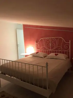 Letto o letti in una camera di Tavern di Arqua'