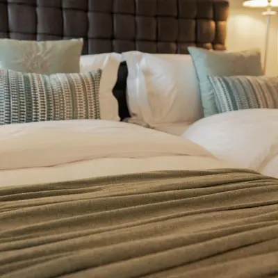 Letto o letti in una camera di ELEGANCE ROOM - Aparta & Suite - Automatized Apartment