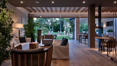 Area soggiorno di Hotel Terme Neroniane