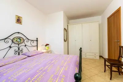 Letto o letti in una camera di Agriturismo Ca' Baccan