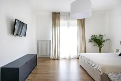 Letto o letti in una camera di Tommy's Flat