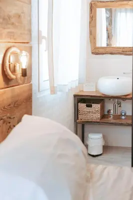 Letto o letti in una camera di Laguna Suite B&B