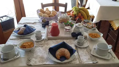 Cibo presso il bed & breakfast o nelle vicinanze