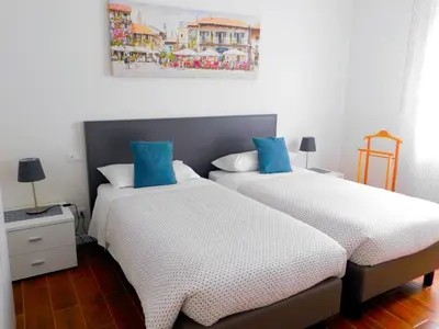 Letto o letti in una camera di VCE House