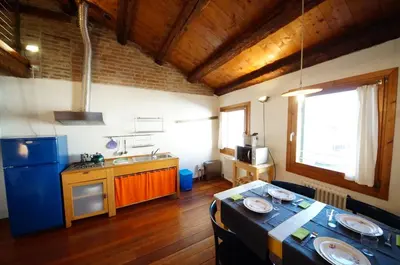Cucina o angolo cottura di Ca Ponte dei Greci S163