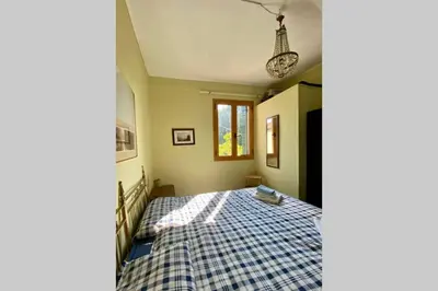 Letto o letti in una camera di Barchessa Ca’ Leon sul naviglio del Brenta
