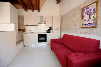 Cucina o angolo cottura di Casa dea corte apartment