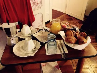 Cibo presso il bed & breakfast o nelle vicinanze