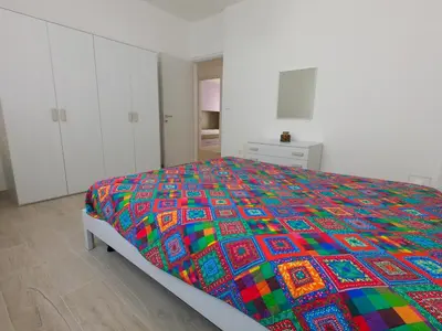 Letto o letti in una camera di Appartamento Teresa