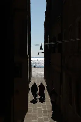 Vista generica sul mare o vista sul mare dall'interno dell'appartamento